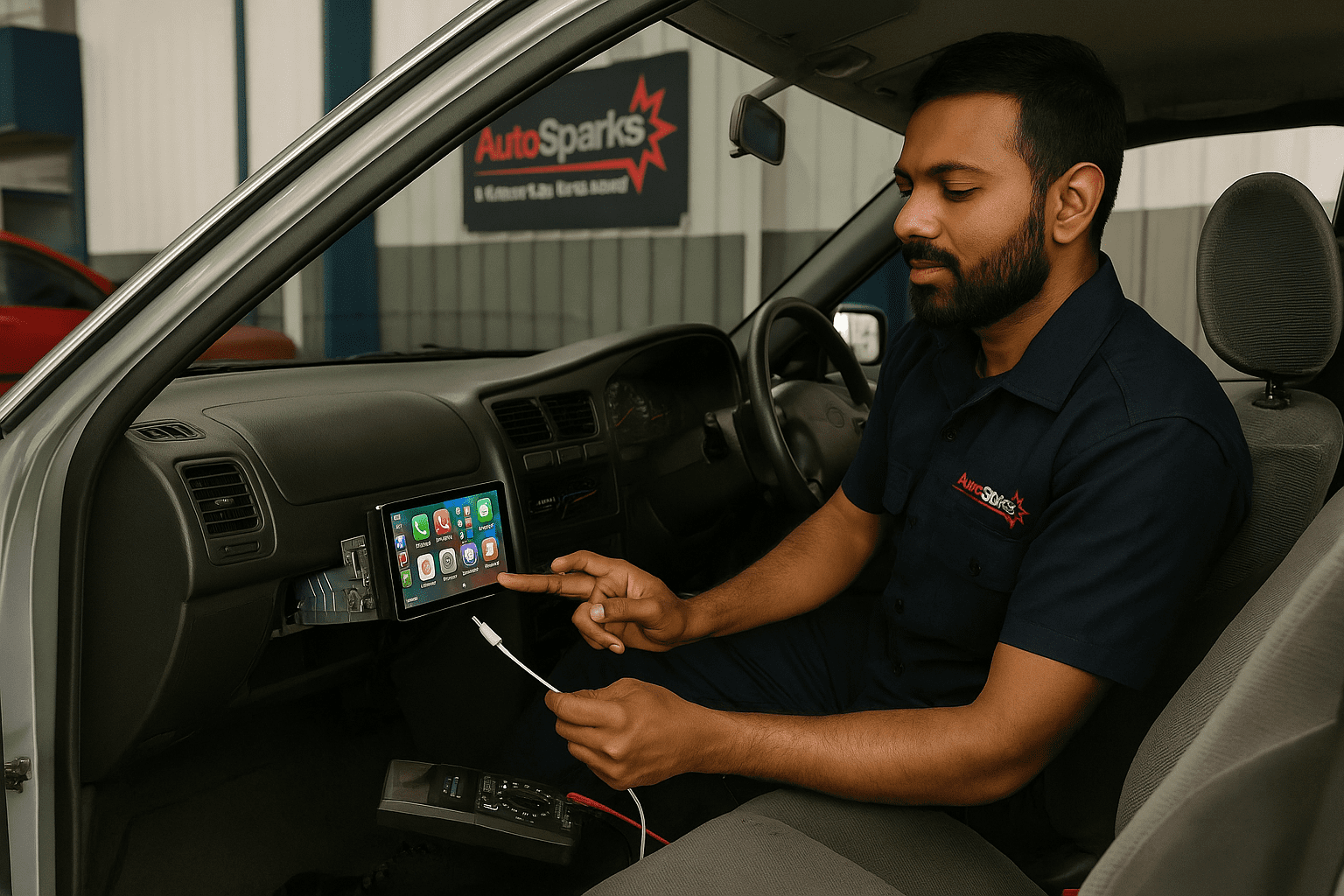 Installing Apple Car Play Android Auto at AutoSPARKS Ashburton Installing Apple Car Play Android Auto at AutoSPARKS Ashburton